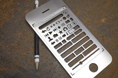iPhone Interface Stencil Kit